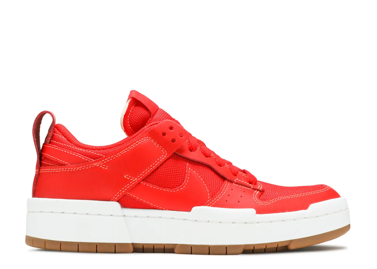WMNS DUNK LOW DISRUPT 'RED GUM'