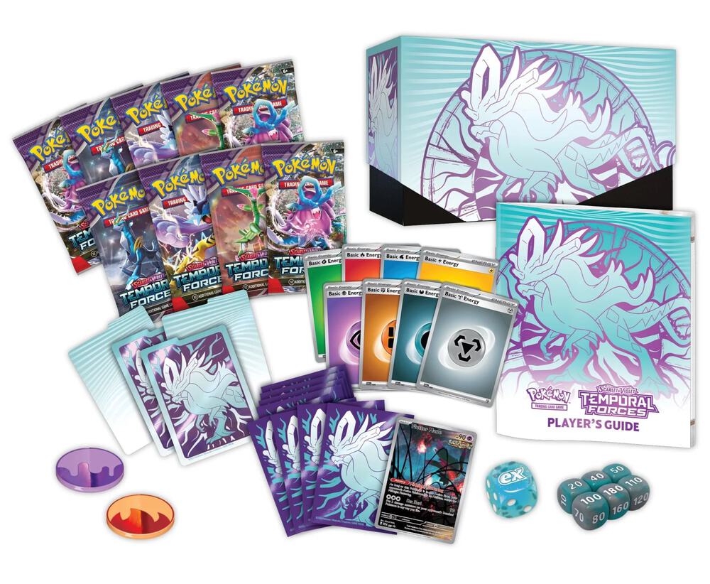 2024 POKÉMON SCARLET & VIOLET TEMPORAL FORCES (WALKING WAKE) ELITE TRAINER BOX