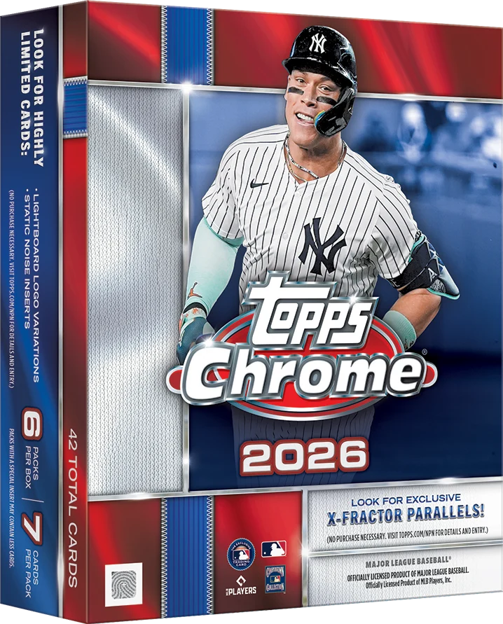 2026 TOPPS CHROME ® BASEBALL - MEGA BOX