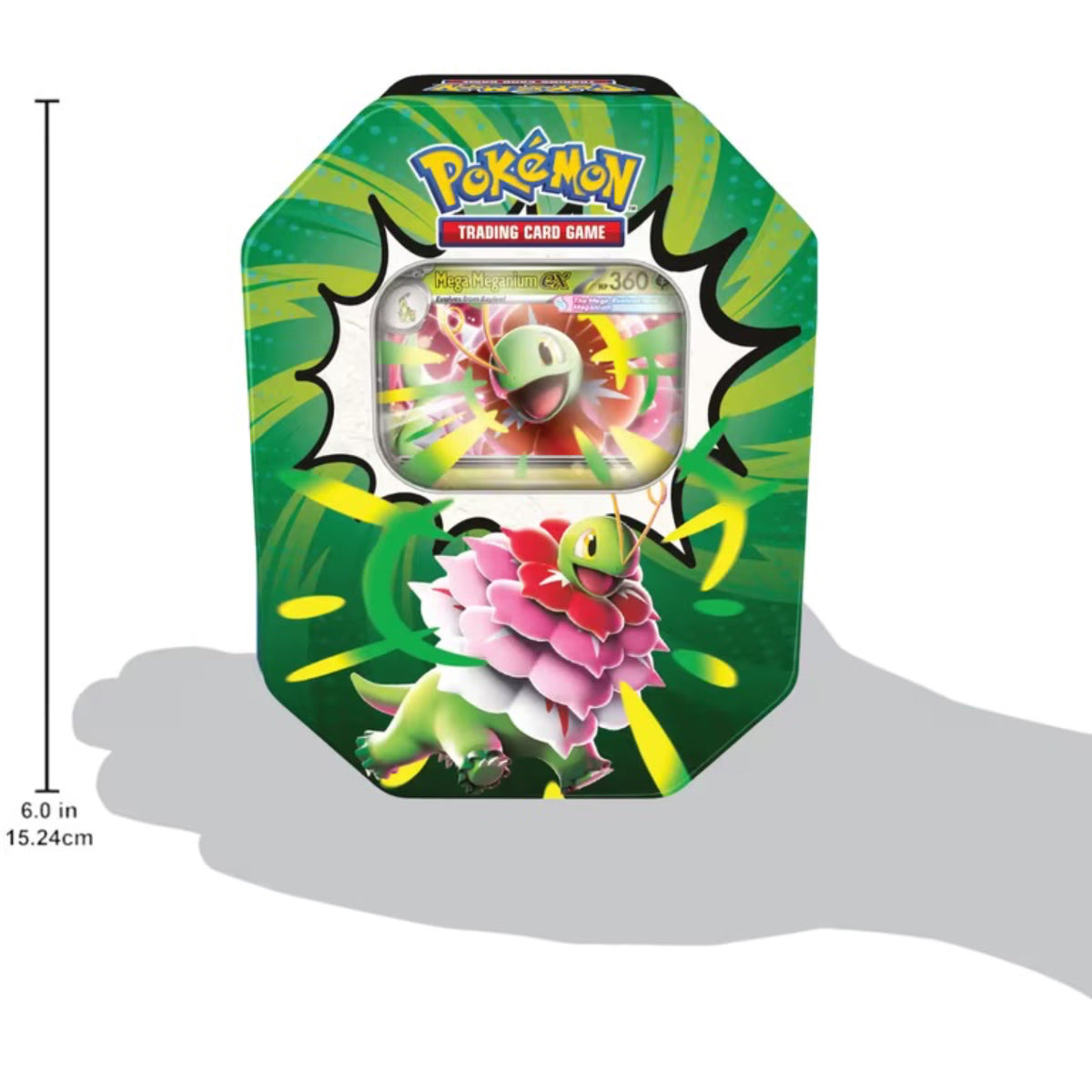 POKÉMON TCG: ASCENDED HEROES TIN [MEGA MEGANIUM EX] - ME: ASCENDED HEROES (ASC)