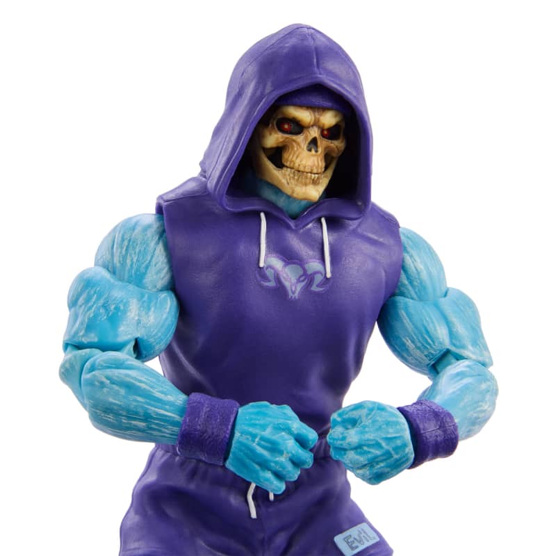 SDCC 2026 MATTEL EXCLUSIVE MASTERS OF THE UNIVERSE GYM BRO SKELETOR FIGURE - PRESALE