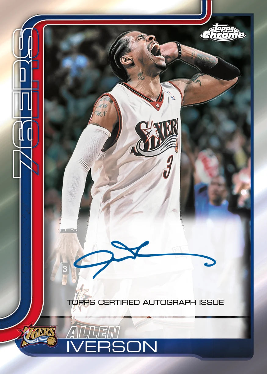 2025-26 TOPPS CHROME
UPDATES BASKETBALL - MEGA BOX