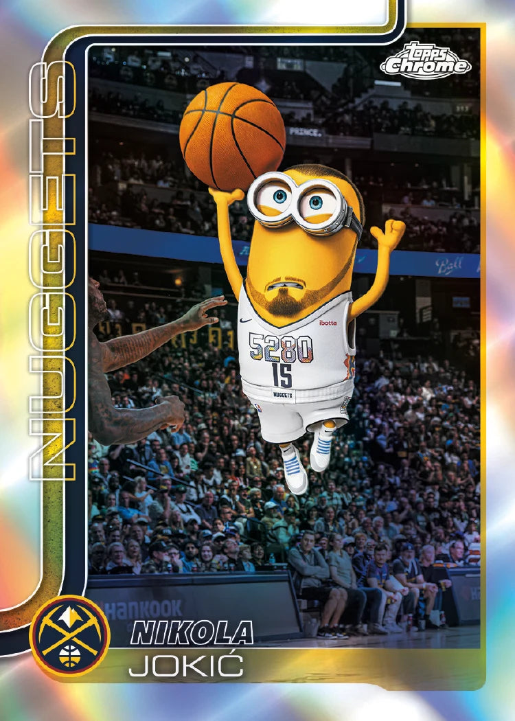 2025-26 TOPPS CHROME
UPDATES BASKETBALL - MEGA BOX