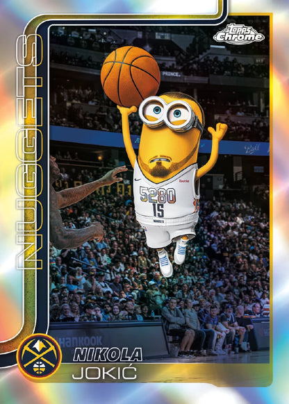 2025-26 TOPPS CHROME
UPDATES BASKETBALL - MEGA BOX
