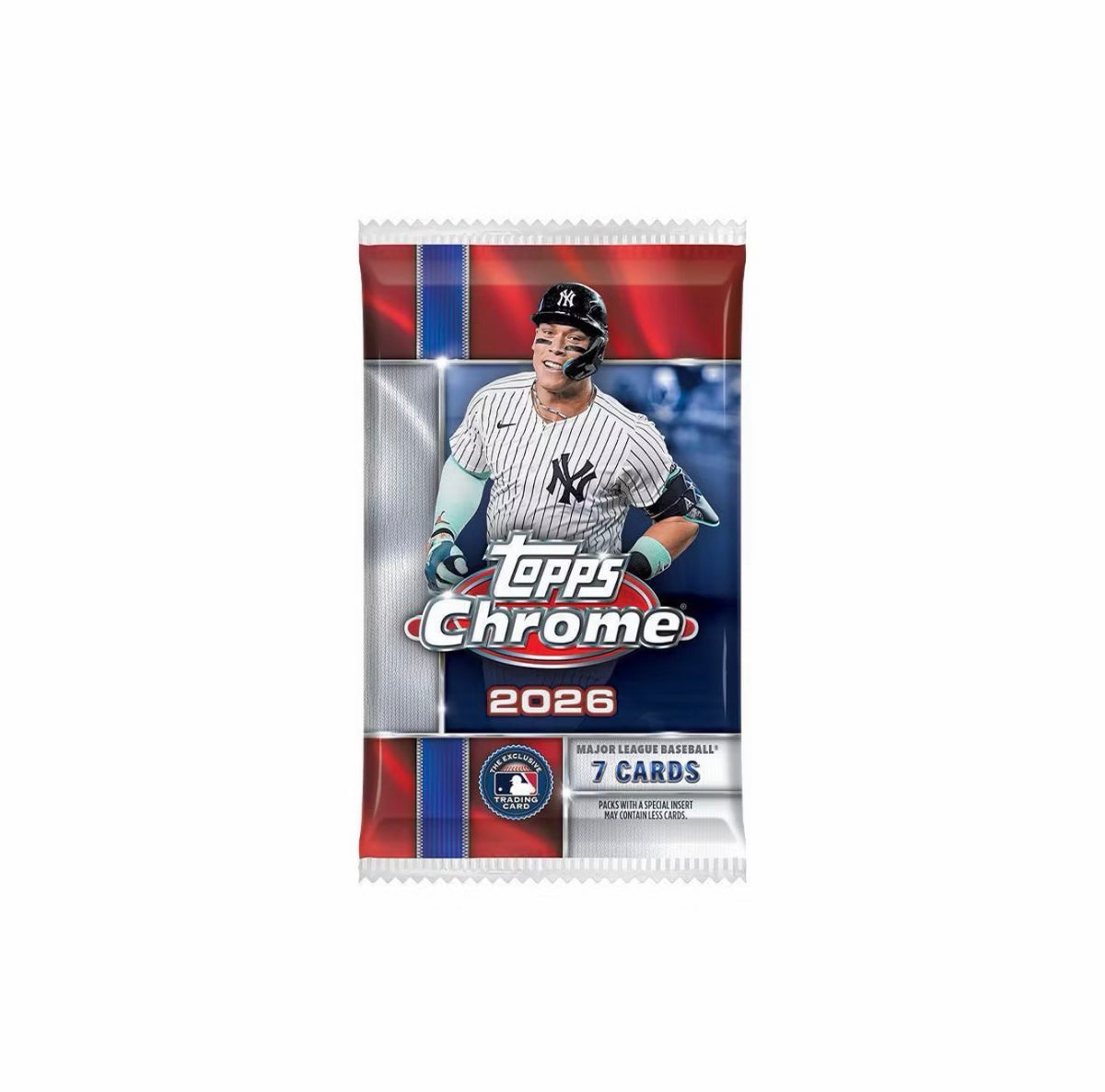 2026 TOPPS CHROME BASEBALL - MEGA BOX (42 Cards) MLB Brand New Sealed