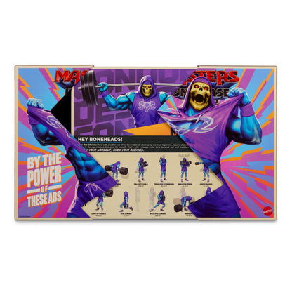 SDCC 2026 MATTEL EXCLUSIVE MASTERS OF THE UNIVERSE GYM BRO SKELETOR FIGURE - PRESALE
