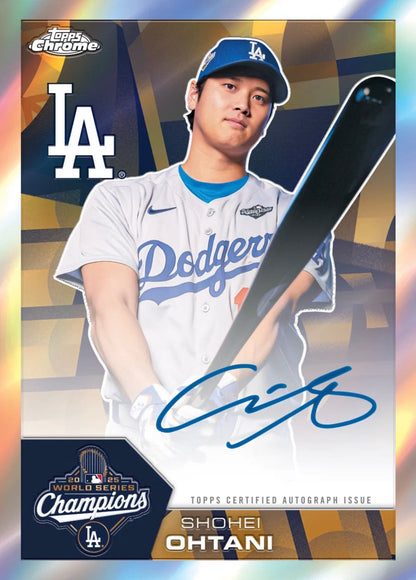 2026 TOPPS CHROME ® BASEBALL - MEGA BOX