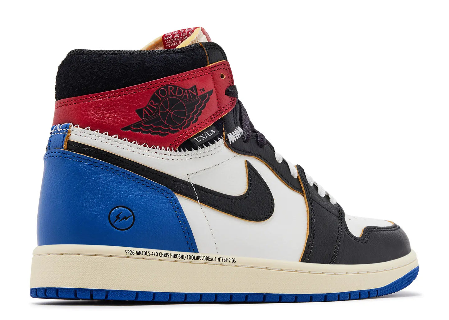 FRAGMENT DESIGN X UNION LA X JORDAN 1 RETRO HIGH OG 'VARSITY RED'