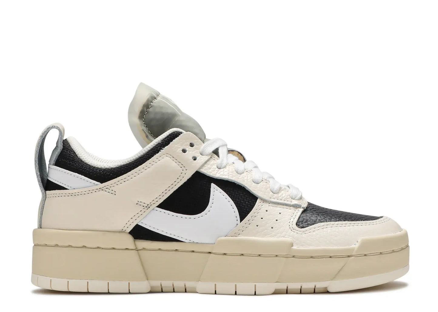 WMNS DUNK LOW DISRUPT 'IVORY BLACK'