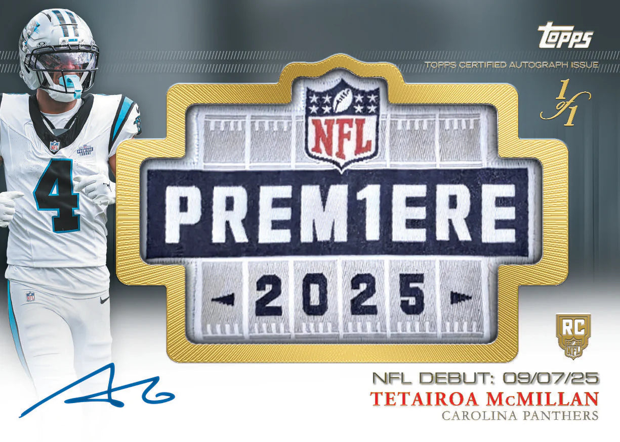 2025 Topps Chrome Football Hanger Pack/Box (20 Cards)