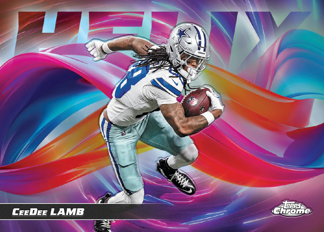 2025 Topps Chrome Football Hanger Pack/Box (20 Cards)