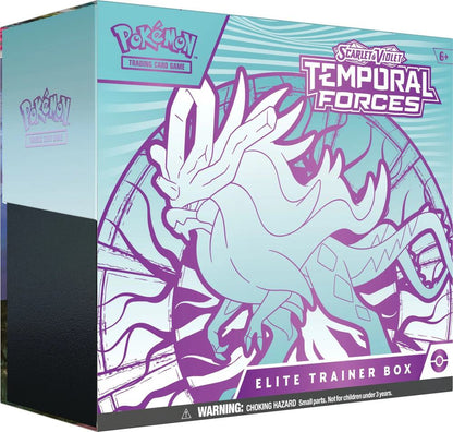 2024 POKÉMON SCARLET & VIOLET TEMPORAL FORCES (WALKING WAKE) ELITE TRAINER BOX