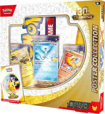 POKÉMON TCG: 30TH CELEBRATION POSTER COLLECTION