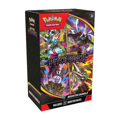 POKÉMON TCG: MEGA EVOLUTION-PITCH BLACK BOOSTER BUNDLE (6 PACKS)