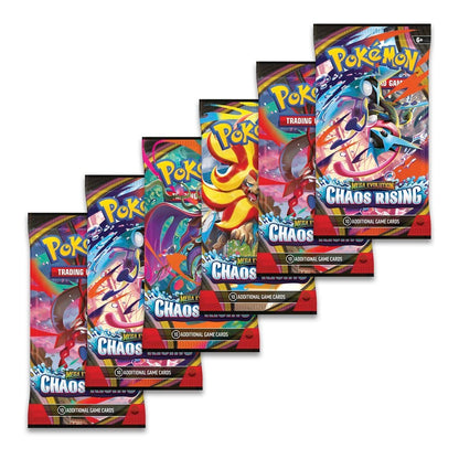 POKÉMON TCG: MEGA EVOLUTION-CHAOS RISING BOOSTER BUNDLE (6 PACKS)