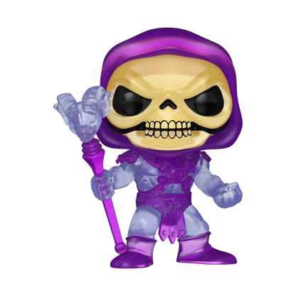 FUNKO POP! SKELETOR (TRANSLUCENT) #2490 WITH POP PROTECTOR LE 5000 PREORDER