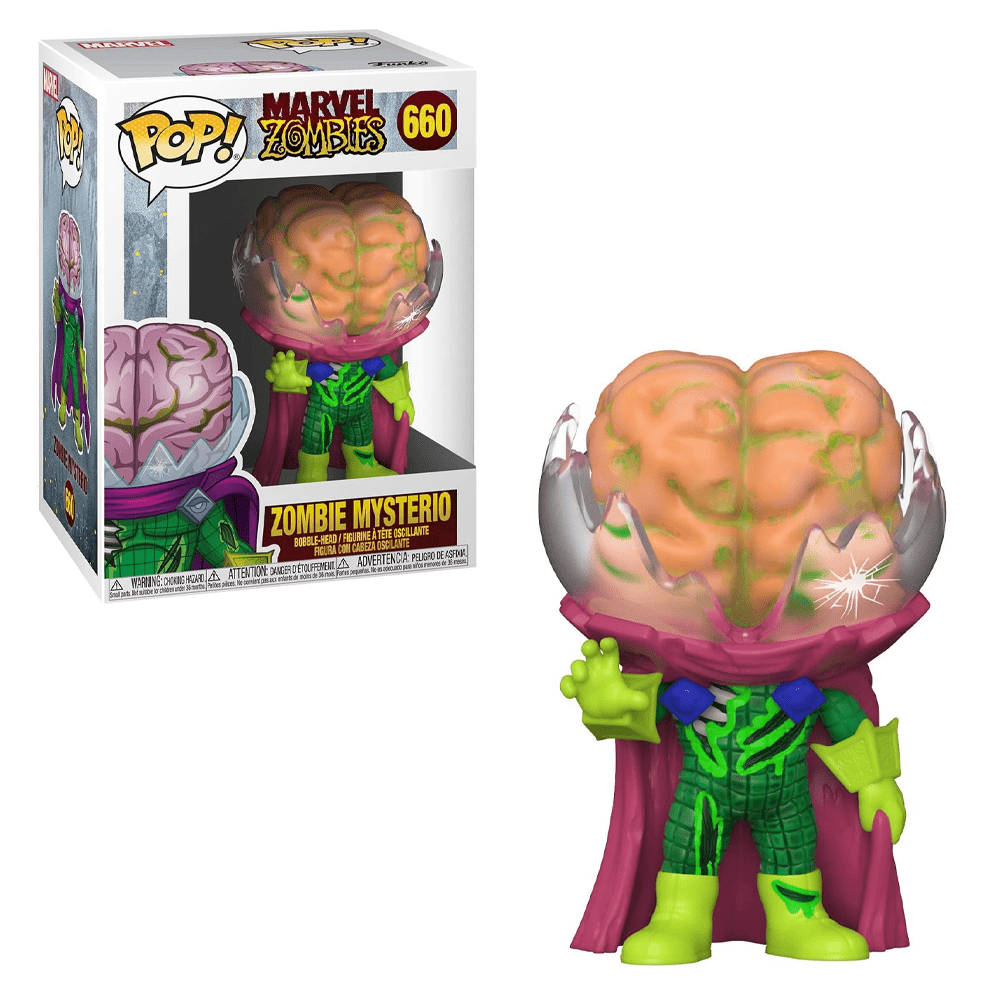 FUNKO POP! MARVEL ZOMBIES #660 - ZOMBIE MYSTERIO BOBBLE HEAD