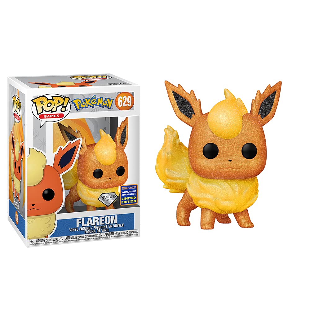 FUNKO POP! GAMES POKEMON FLAREON FIGURE #629