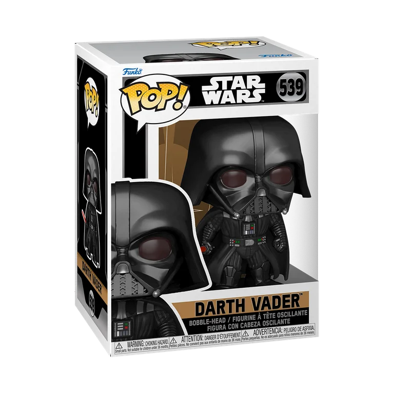 FUNKO POP! STAR WARS DARTH VADER BOBBLE-HEAD FIGURE #143