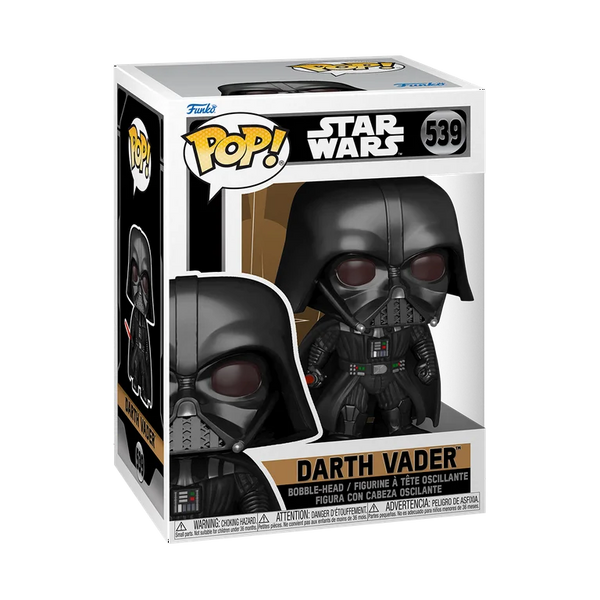 FUNKO POP! STAR WARS DARTH VADER BOBBLE-HEAD FIGURE #143