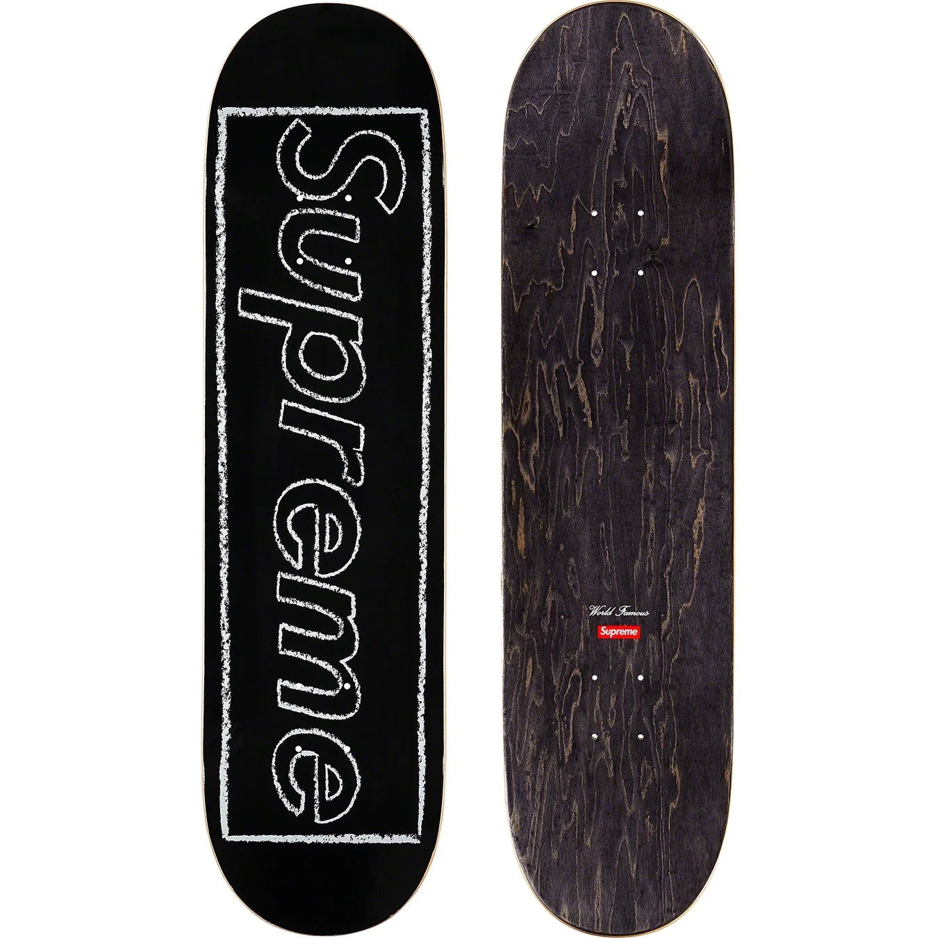 SUPREME x KAWS CHALK LOGO SKATEBOARD (SS21)