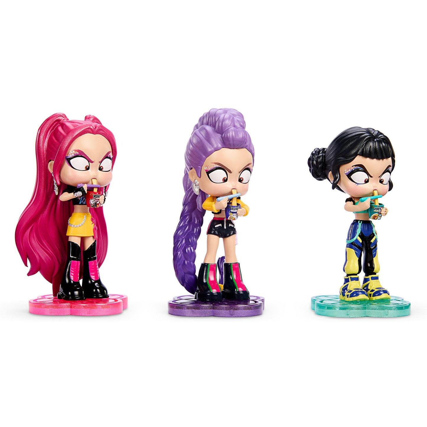 SDCC 2026 MATTEL KPOP DEMON HUNTERS "HOW IT'S DONE" RAMYEON 3-PACK - PRESALE