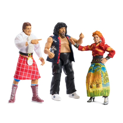 SDCC 2026 EXCLUSIVE WWE ROCK ‘N WRESTLING CONNECTION 3-PACK - PRESALE