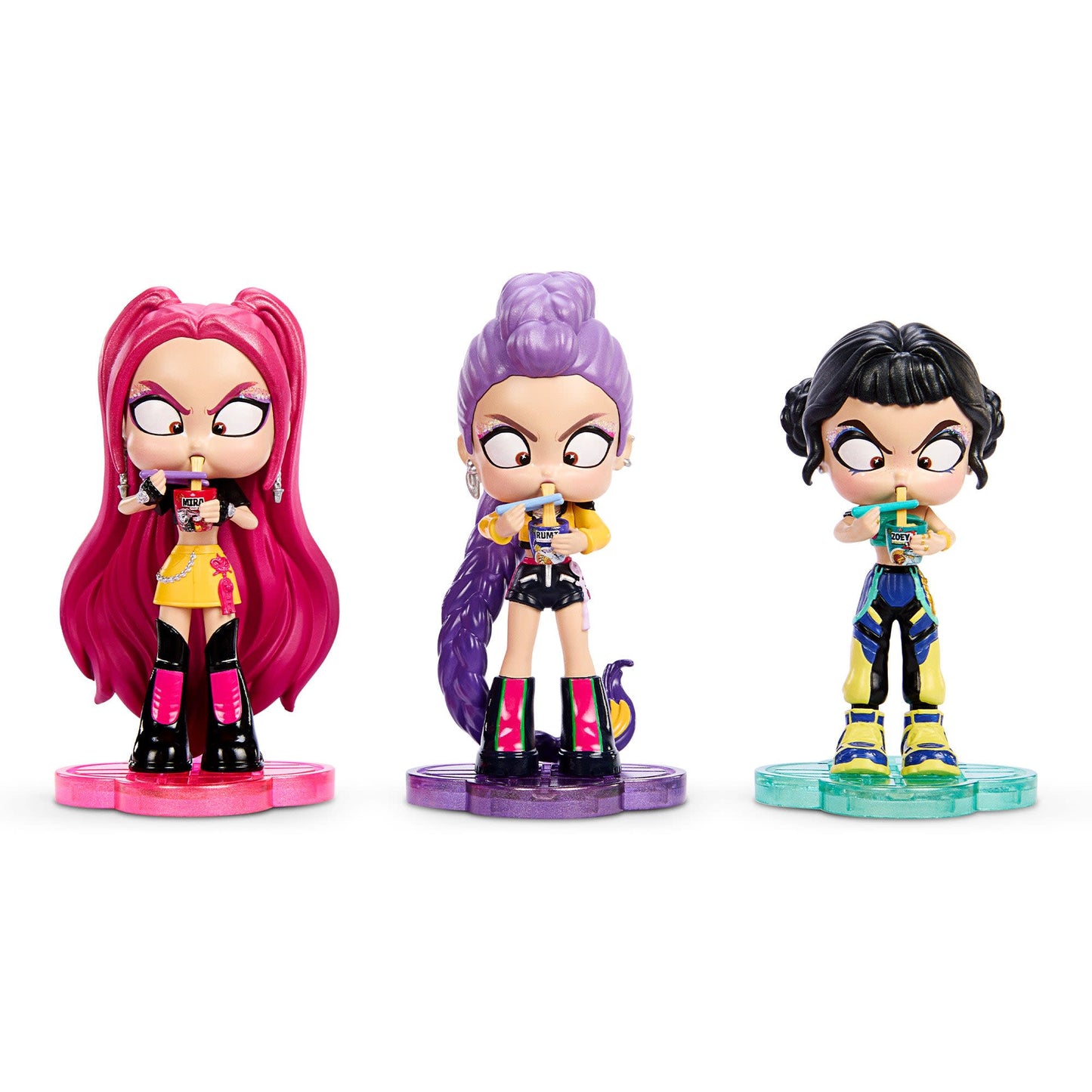 SDCC 2026 MATTEL KPOP DEMON HUNTERS "HOW IT'S DONE" RAMYEON 3-PACK - PRESALE