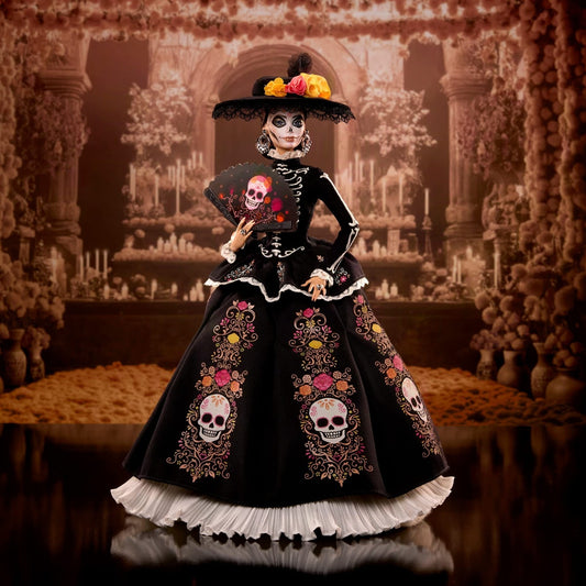 BARBIE DIA DE MUERTOS CALVERA CATRINA DESIGNER DOLL MATTEL